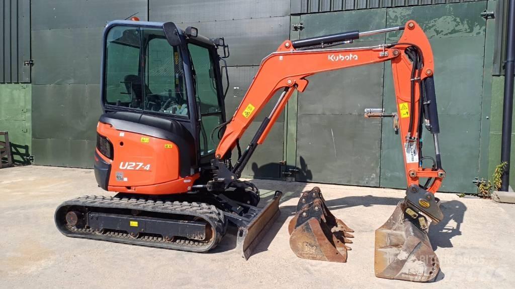 Kubota U 27-4 Mini excavators < 7t