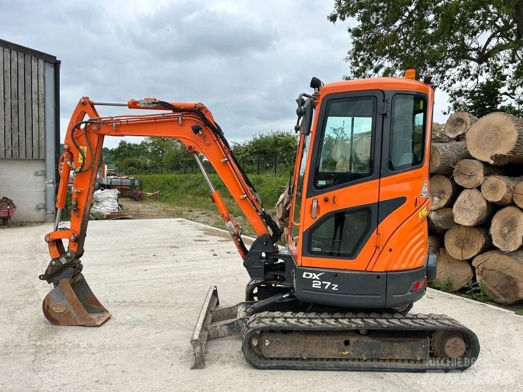 Doosan DX 27 Z Mini excavators < 7t