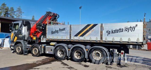 Scania G410 Crane trucks
