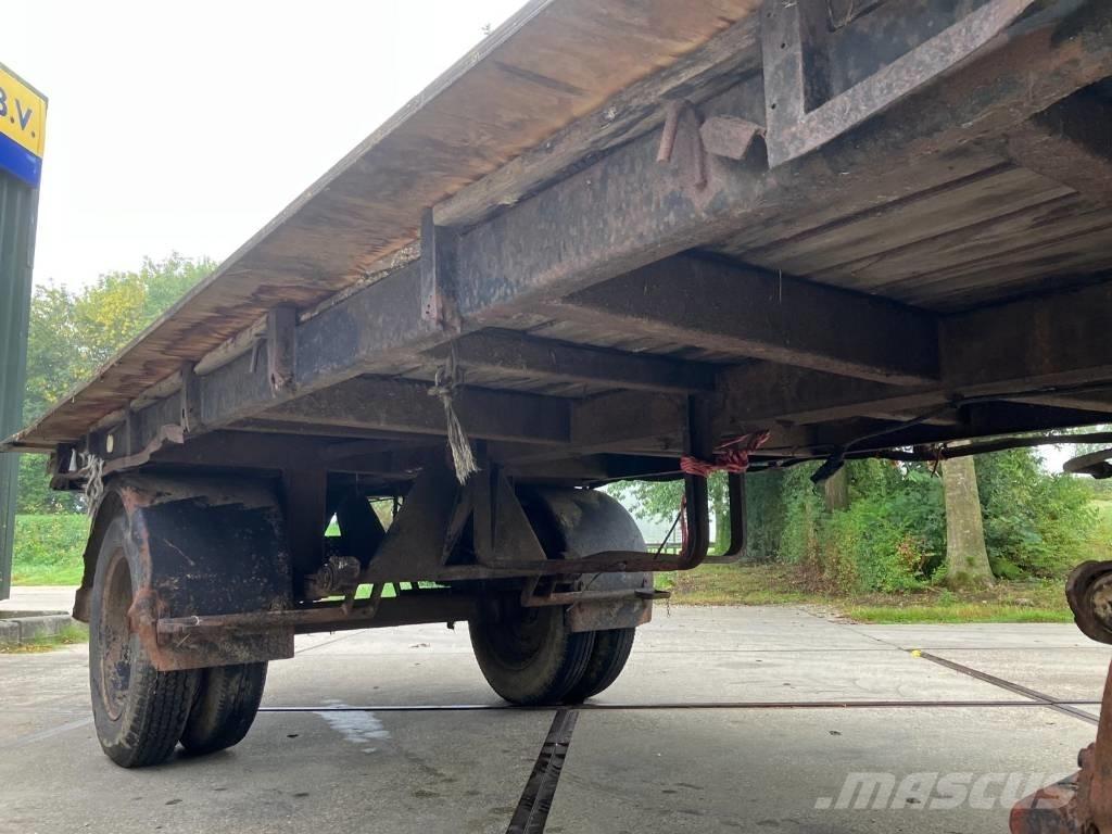 DAF balenwagen Flatbed/Dropside trailers