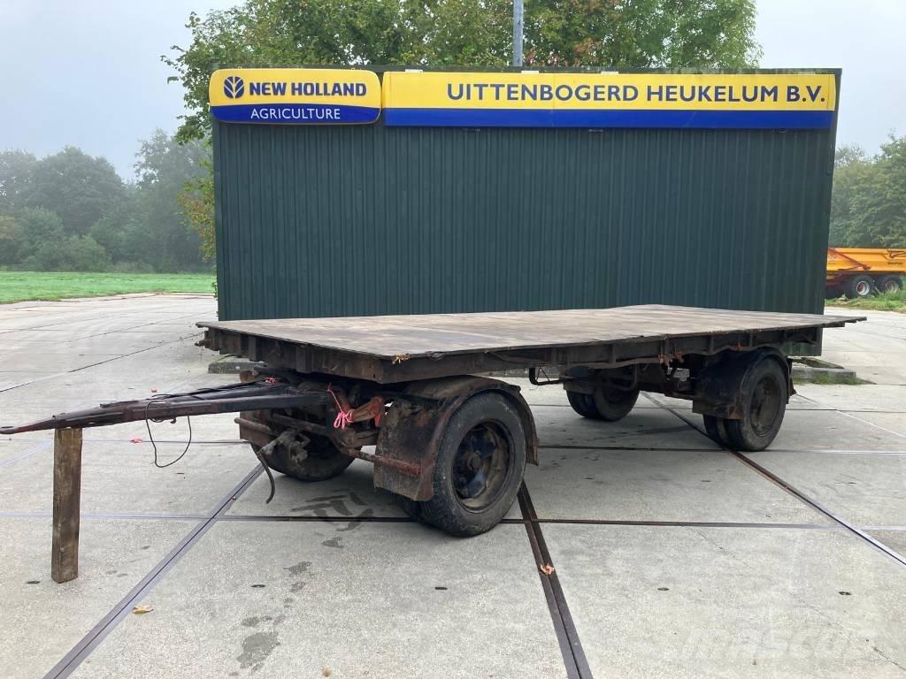 DAF balenwagen Flatbed/Dropside trailers