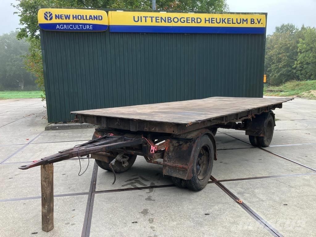 DAF balenwagen Flatbed/Dropside trailers