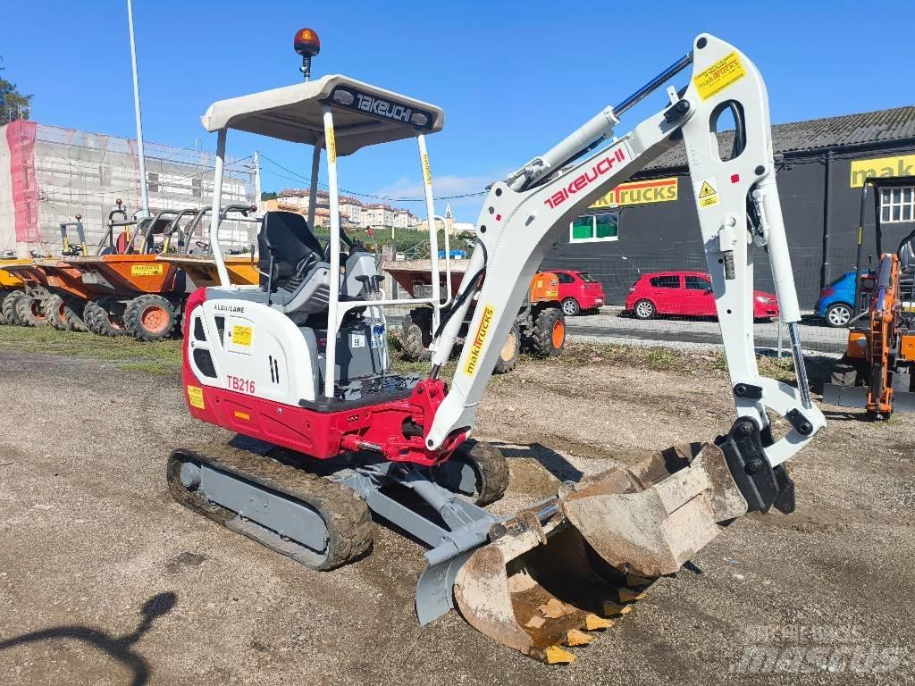 Takeuchi TB 216 Mini excavators < 7t