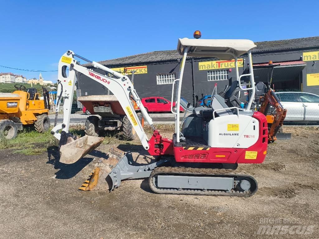 Takeuchi TB 216 Mini excavators < 7t