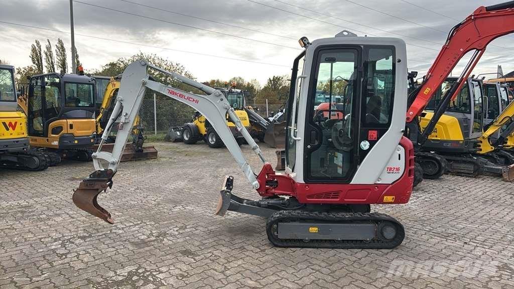 Takeuchi TB216 Mini excavators < 7t