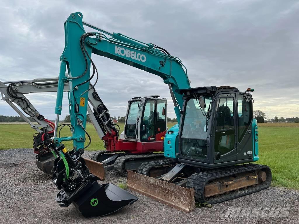 Kobelco SK 75 SR -7 Midi excavators  7t - 12t