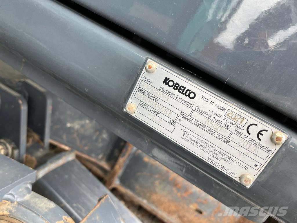 Kobelco SK 75 SR -7 Midi excavators  7t - 12t