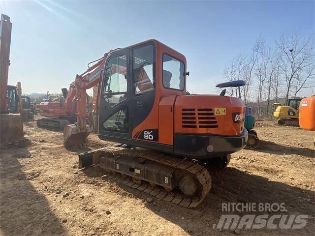 Doosan DX80 Mini excavators < 7t