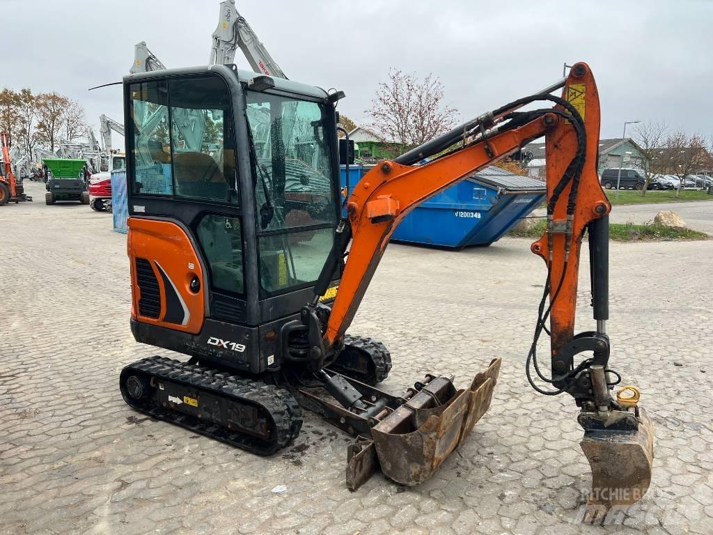 Doosan DX 19 Mini excavators < 7t