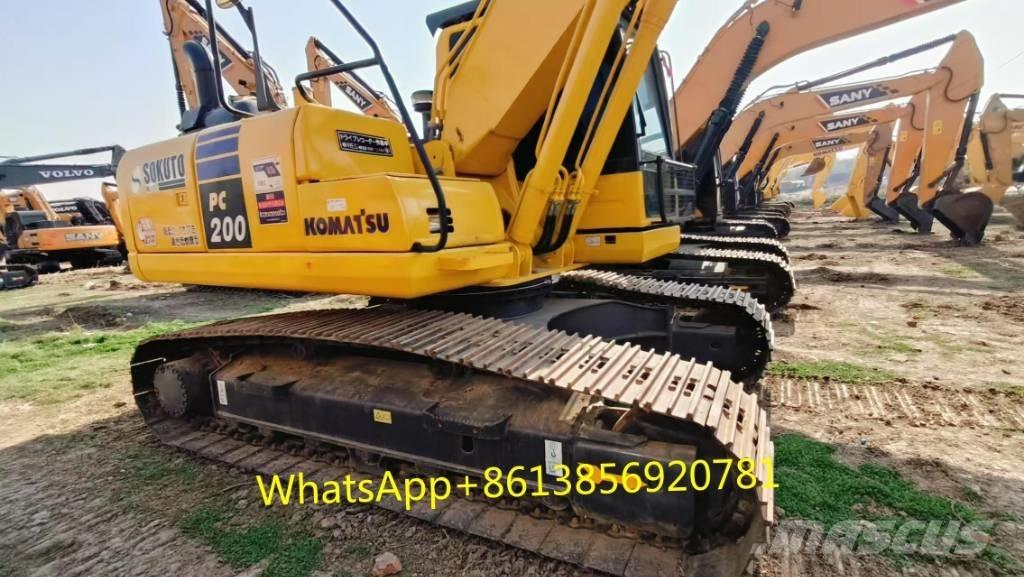 Komatsu PC 200-8 Crawler excavators