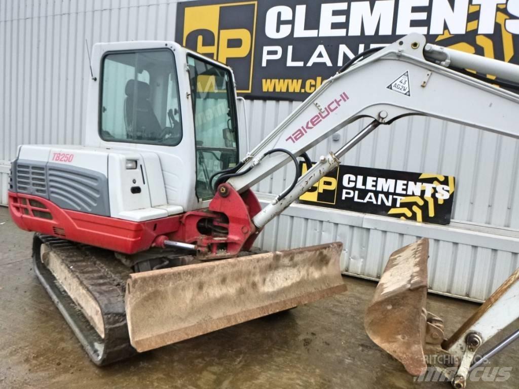 Takeuchi TB250 Mini excavators < 7t