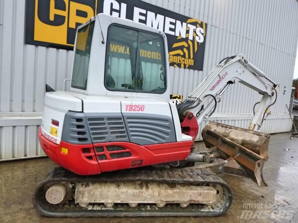 Takeuchi TB250 Mini excavators < 7t