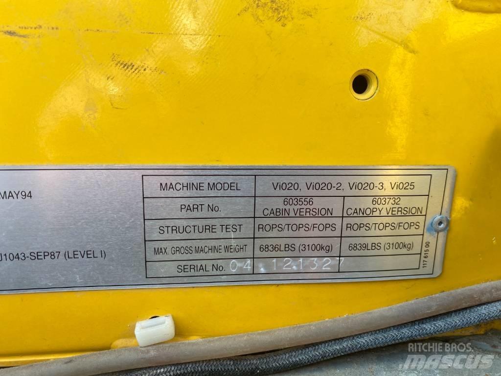 Yanmar Vio 25 Mini excavators < 7t