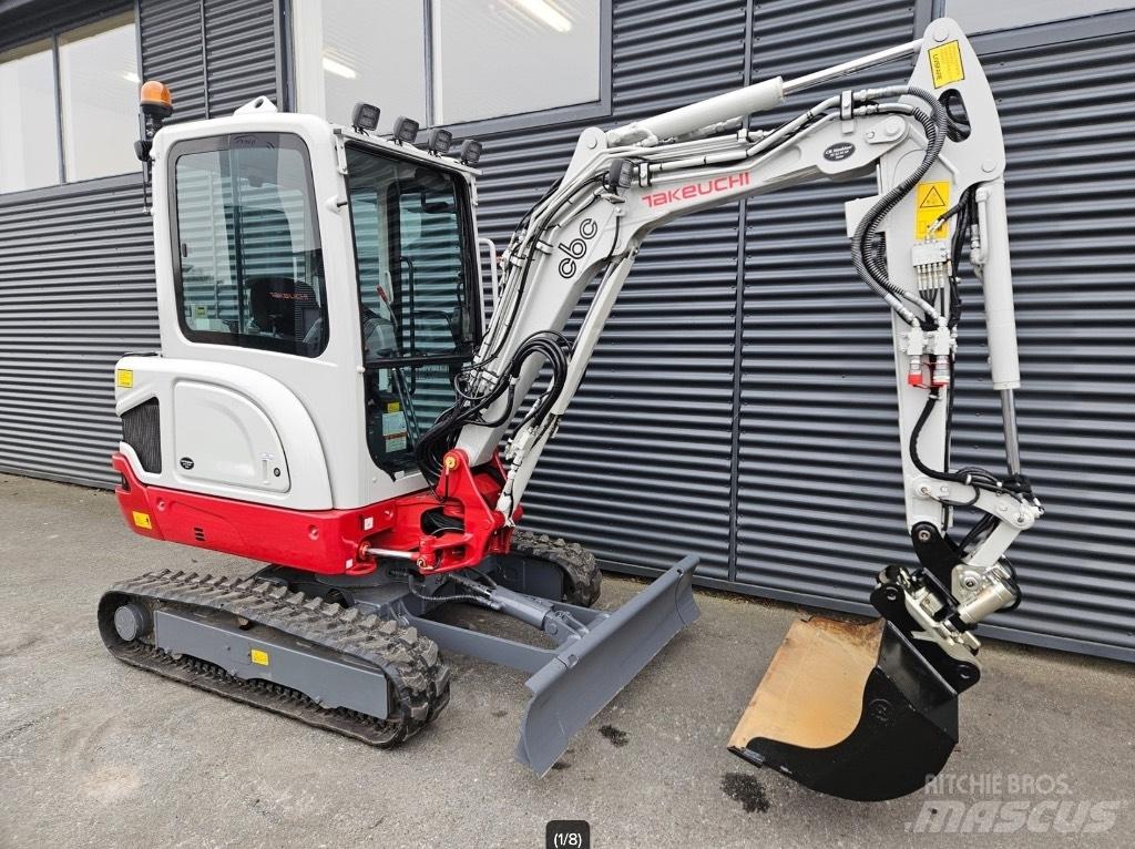 Takeuchi TB 225 Mini excavators < 7t
