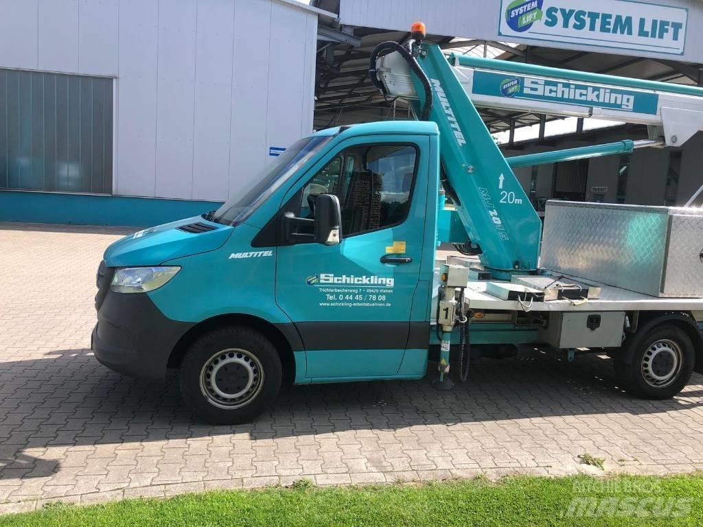 Multitel MJ 201 Truck mounted aerial platforms