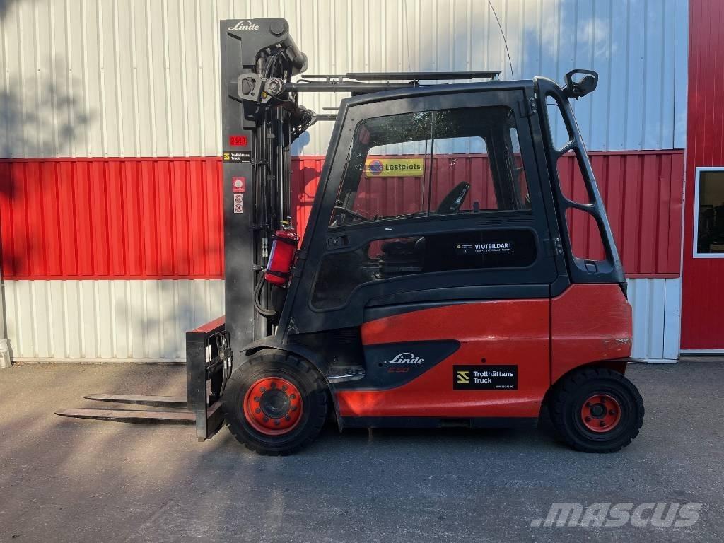 Linde E50HL-01/600 Electric forklift trucks