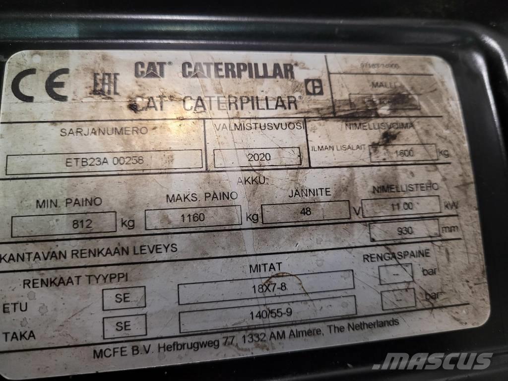 CAT EP16 ANT Electric forklift trucks