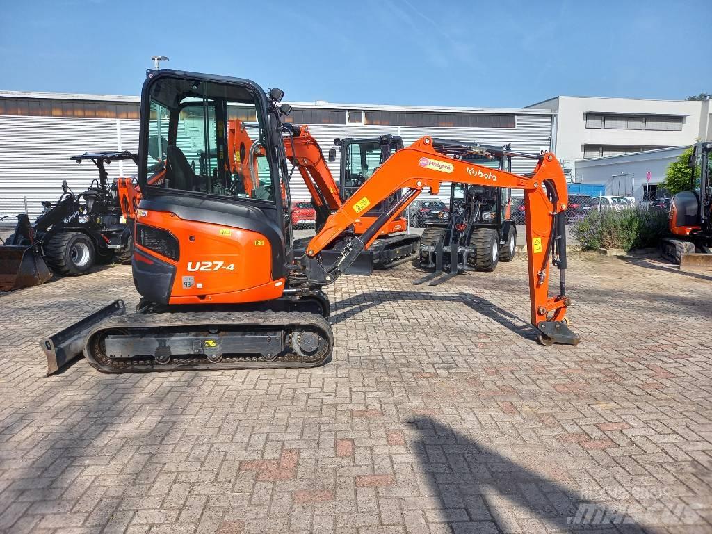 Kubota U 27-4 Mini excavators < 7t
