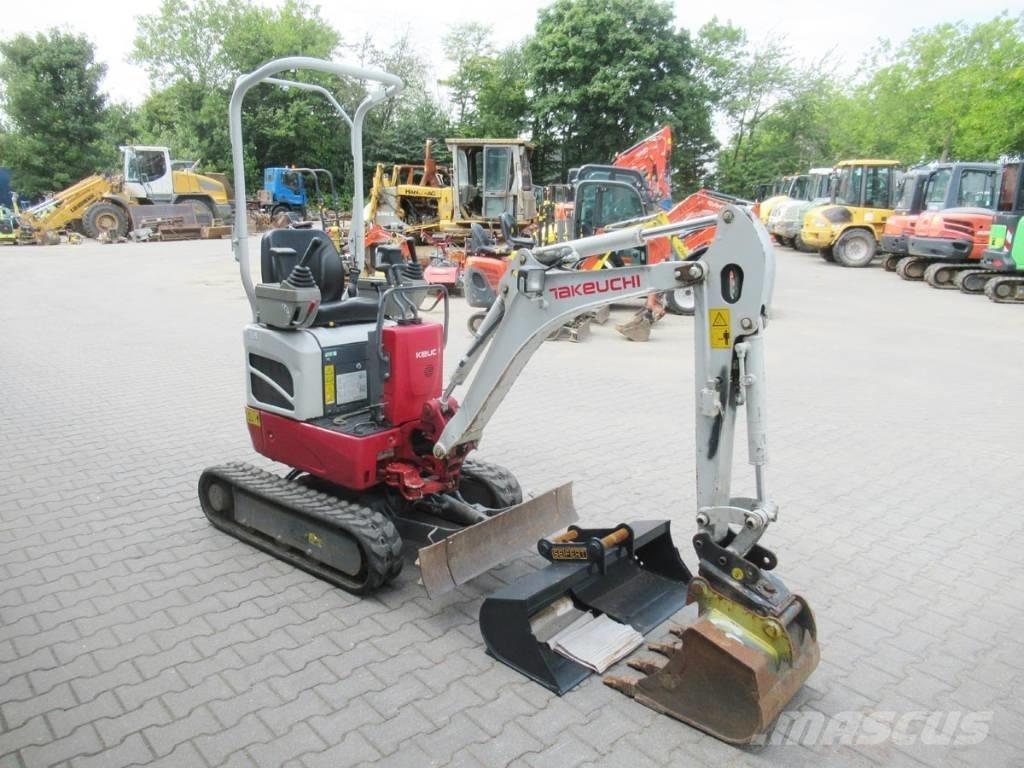 Takeuchi TB 210 R Mini excavators < 7t