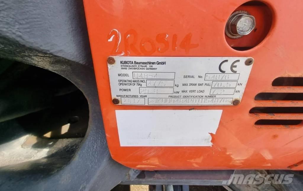 Kubota U 48-4 Mini excavators < 7t
