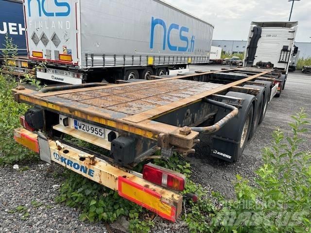 Krone SD WZU-955 Containerframe/Skiploader semi-trailers