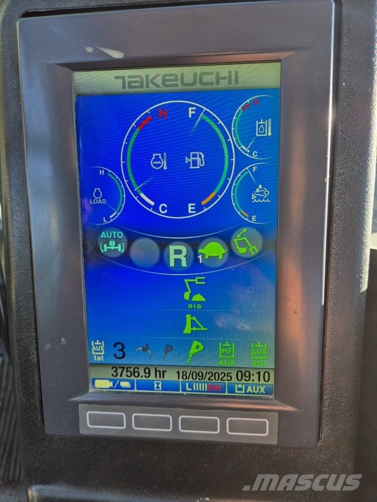 Takeuchi TB 295 W Wheeled excavators