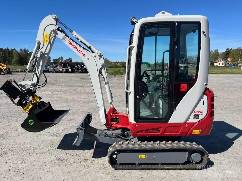 Takeuchi TB 216 A Mini excavators < 7t