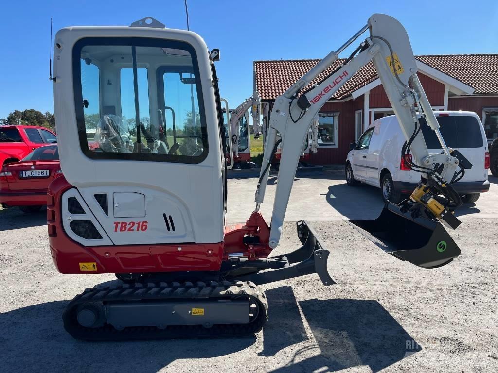 Takeuchi TB 216 A Mini excavators < 7t