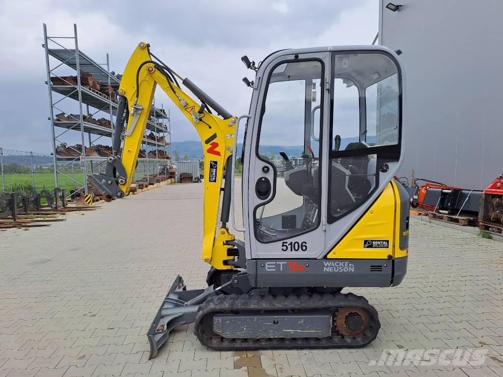 Wacker Neuson ET16 Crawler excavators