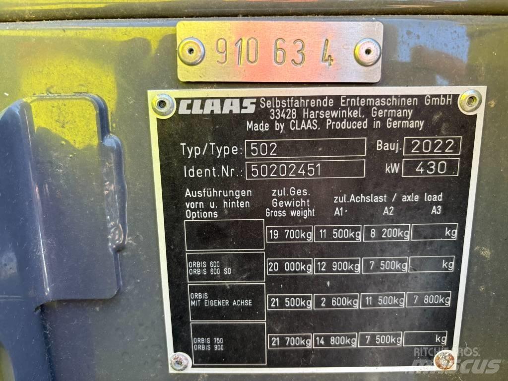 CLAAS Jaguar 950 4WD Self-propelled foragers