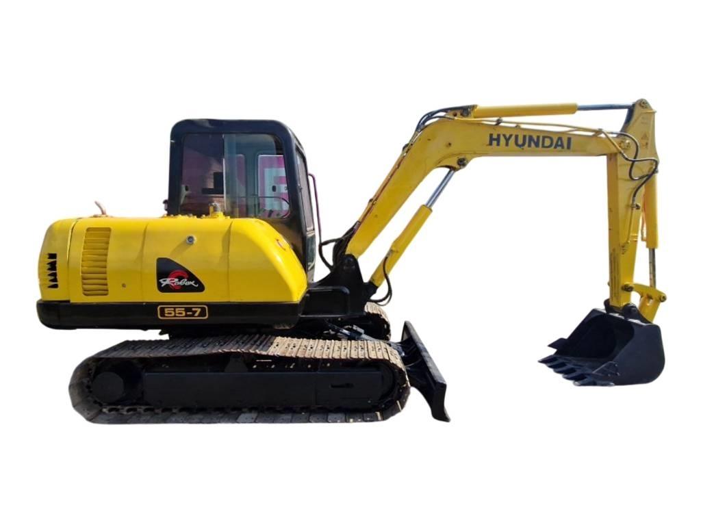 Hyundai R 155-7 Mini excavators < 7t