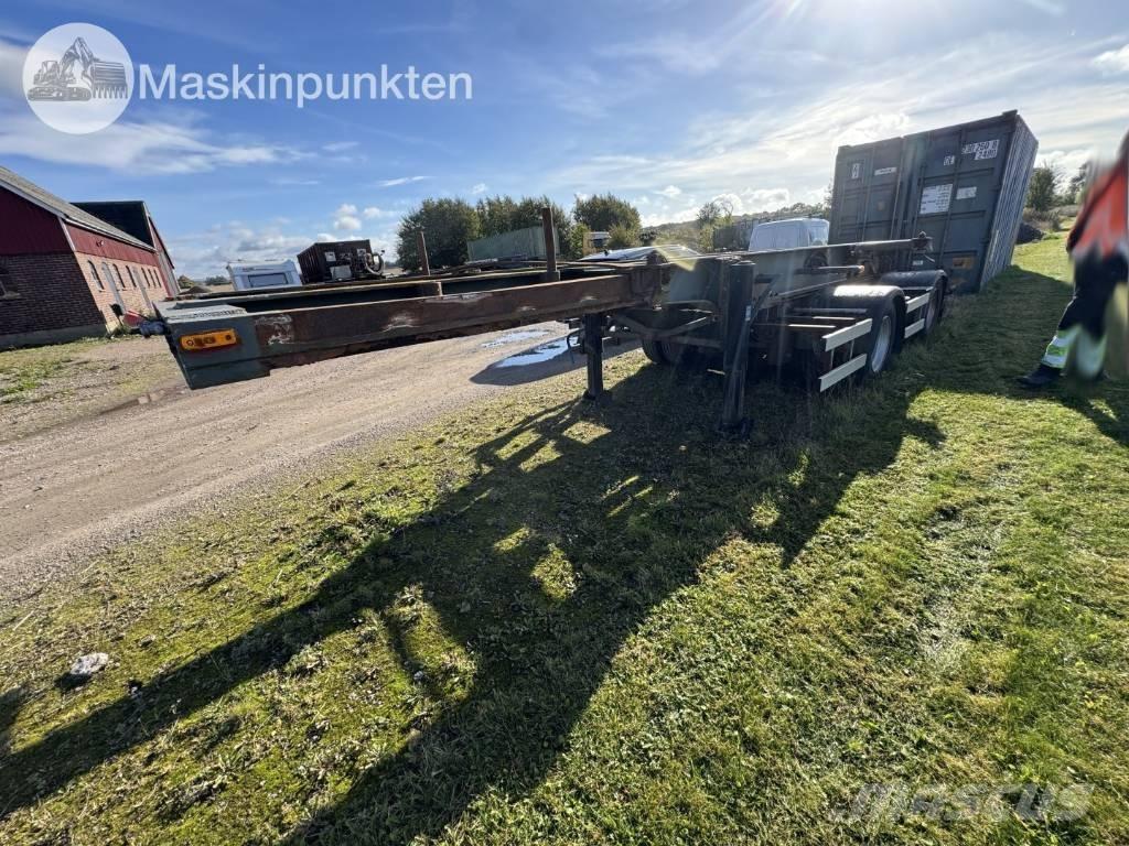 KT Tjörn Linktrailer Containerframe/Skiploader semi-trailers