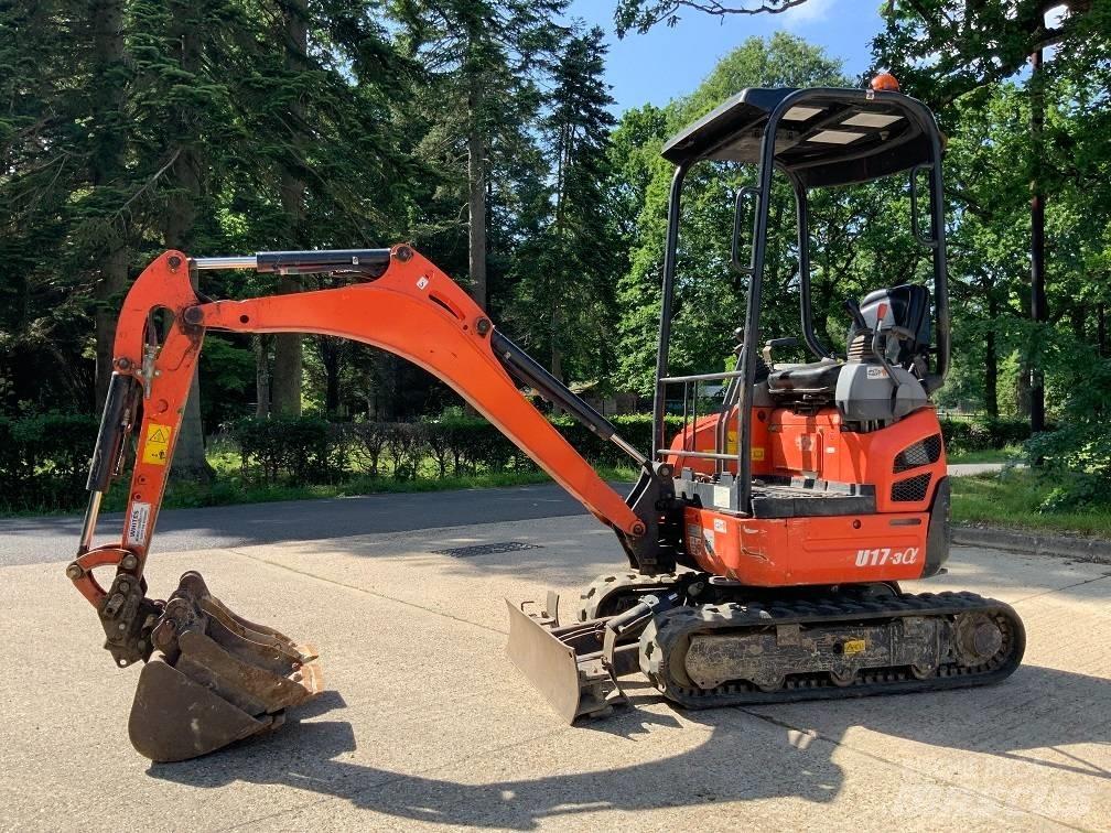 Kubota U 17-3 Mini excavators < 7t