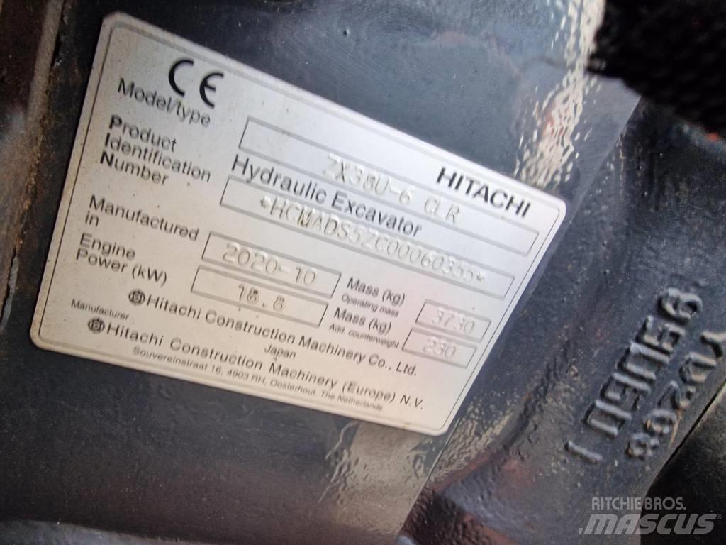 Hitachi ZX38U-6 Mini excavators < 7t