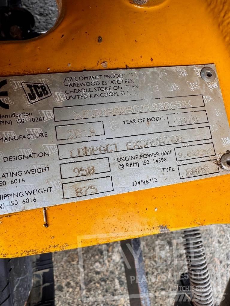JCB Micro Mini excavators < 7t