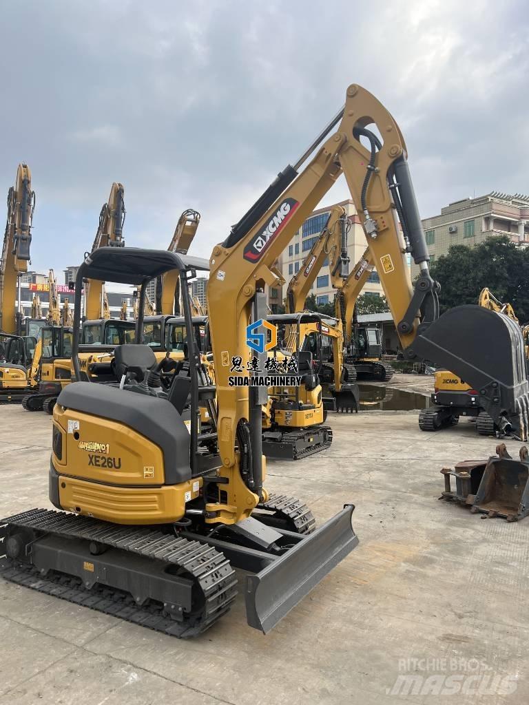 XCMG XE 26 U Mini excavators < 7t