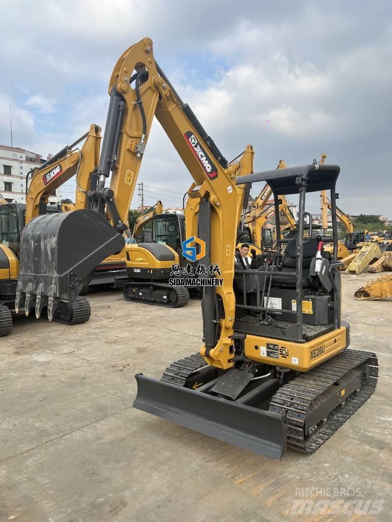 XCMG XE 26 U Mini excavators < 7t