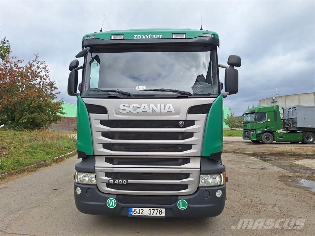 Scania R 490 6X2 Tipper trucks