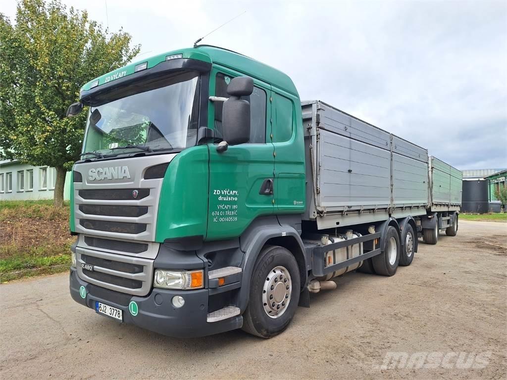 Scania R 490 6X2 Tipper trucks