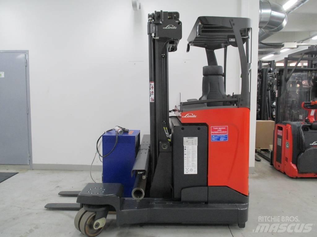 Linde R20F 4-way reach truck