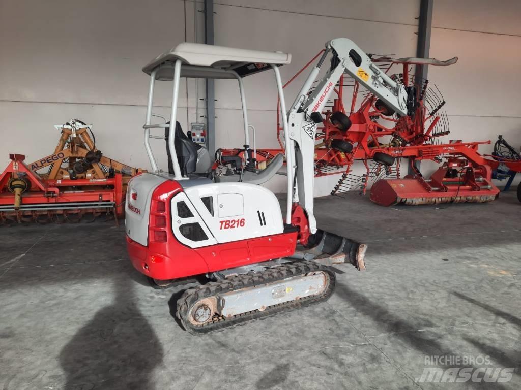 Takeuchi TB216 Mini excavators < 7t