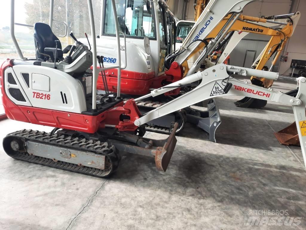 Takeuchi TB216 Mini excavators < 7t