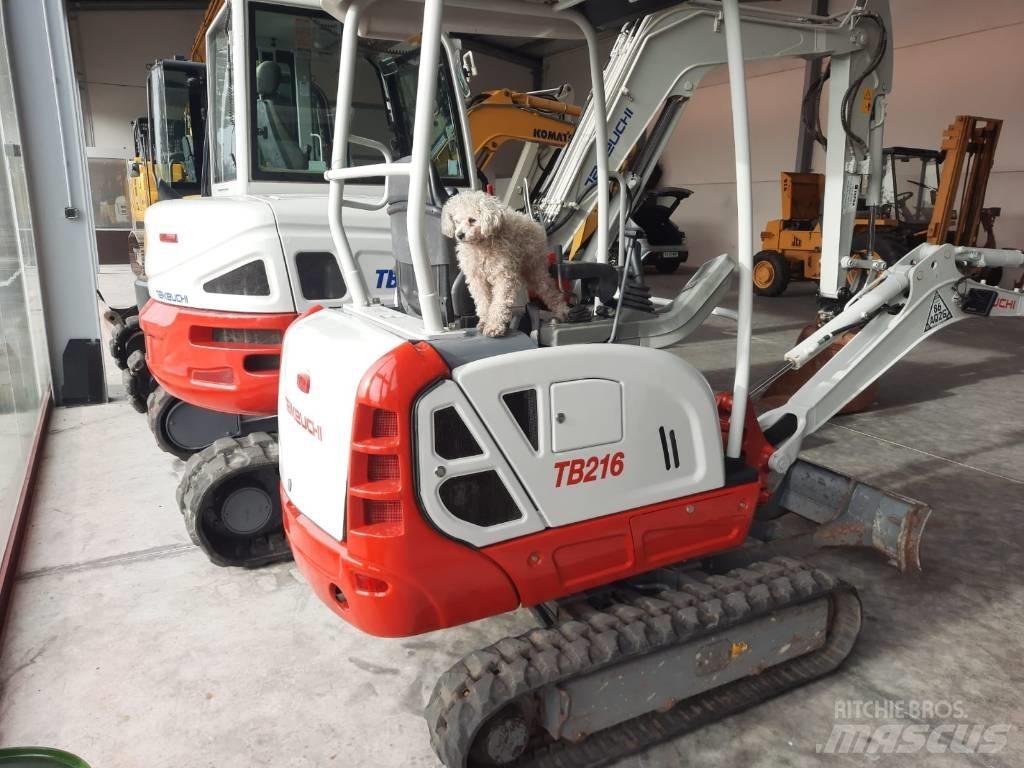 Takeuchi TB216 Mini excavators < 7t