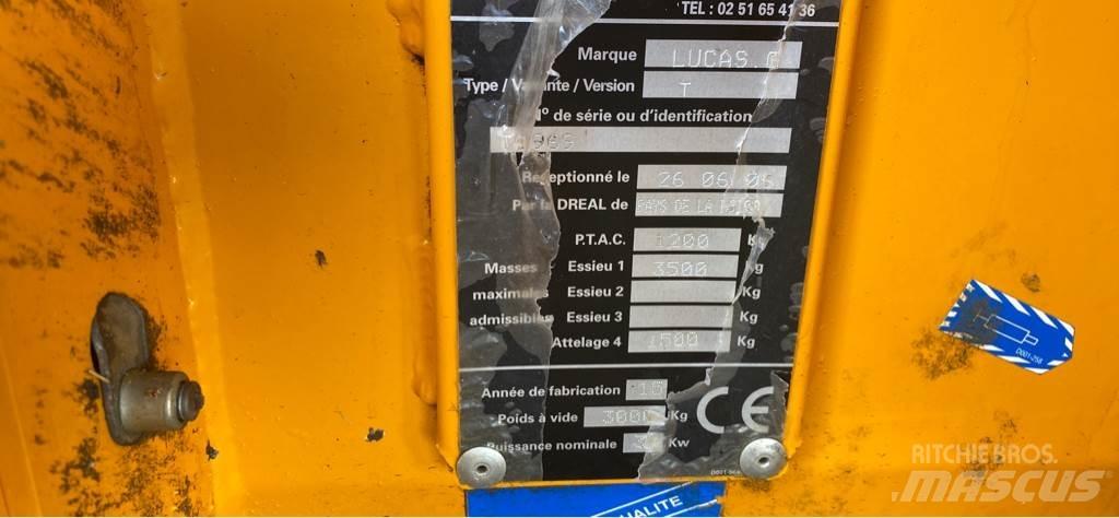 Lucas CASTOR + 60 G Silo unloading equipment