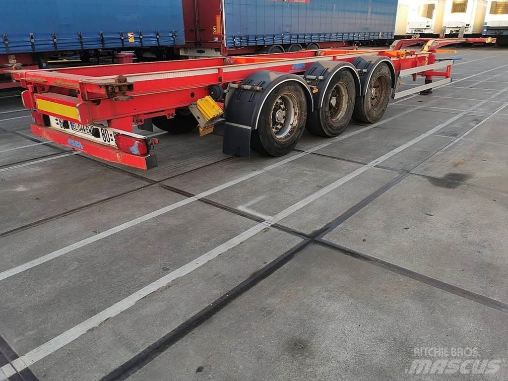 Asca S322DM Containerframe/Skiploader semi-trailers