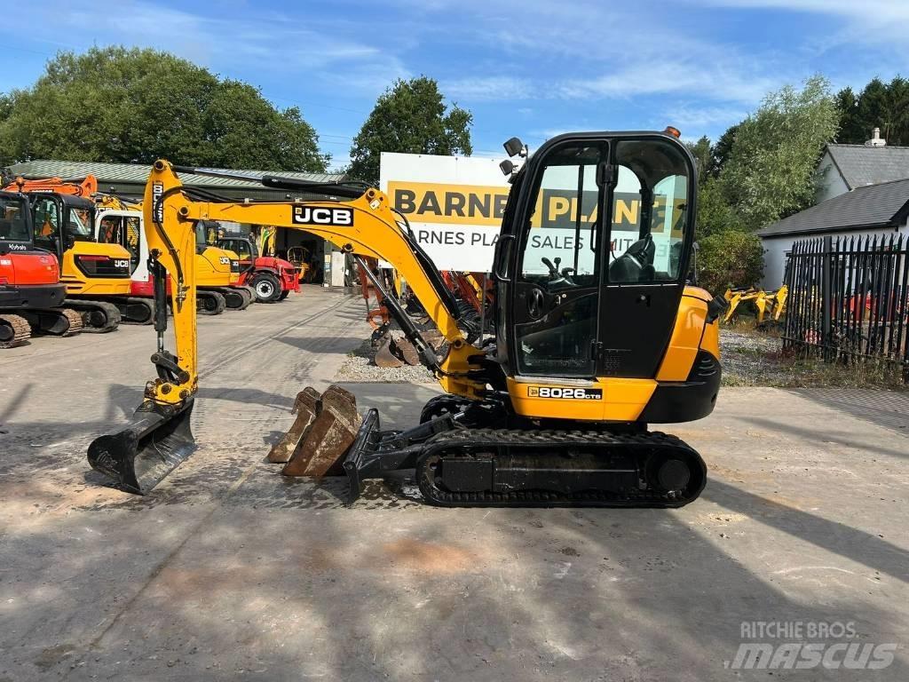 JCB 8026 CTS Mini excavators < 7t