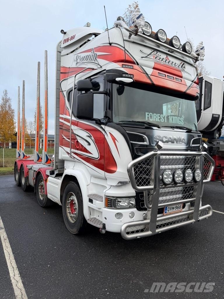 Scania R730LB8x4HNB Timber trucks