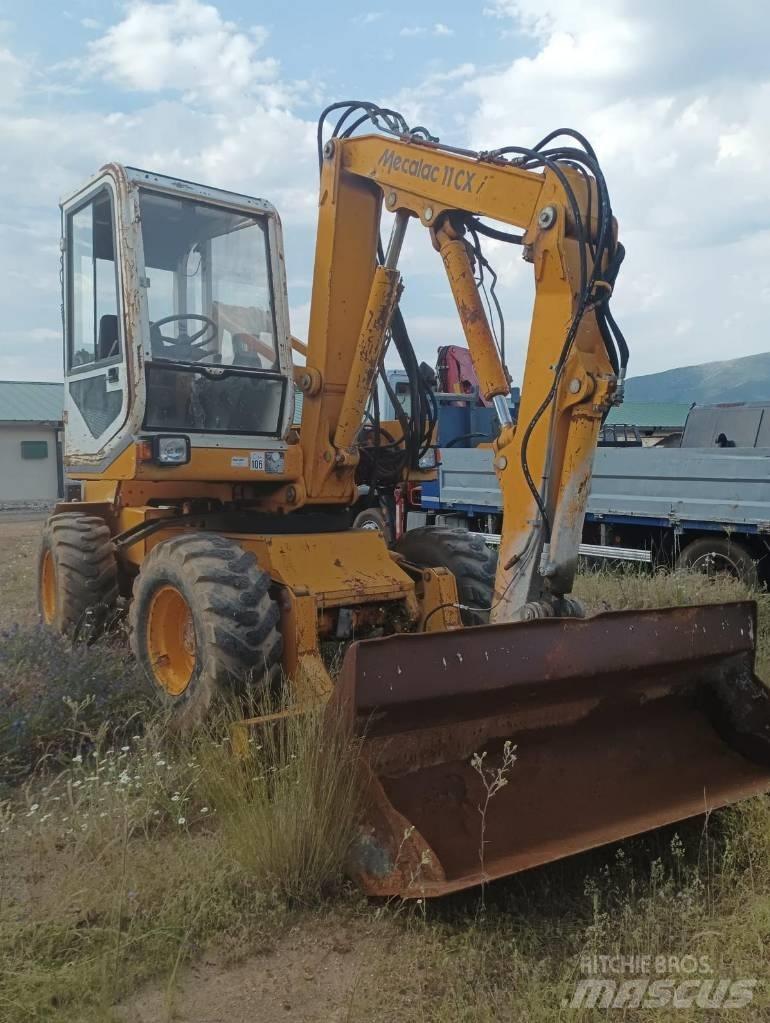 Mecalac 11 CX Wheeled excavators