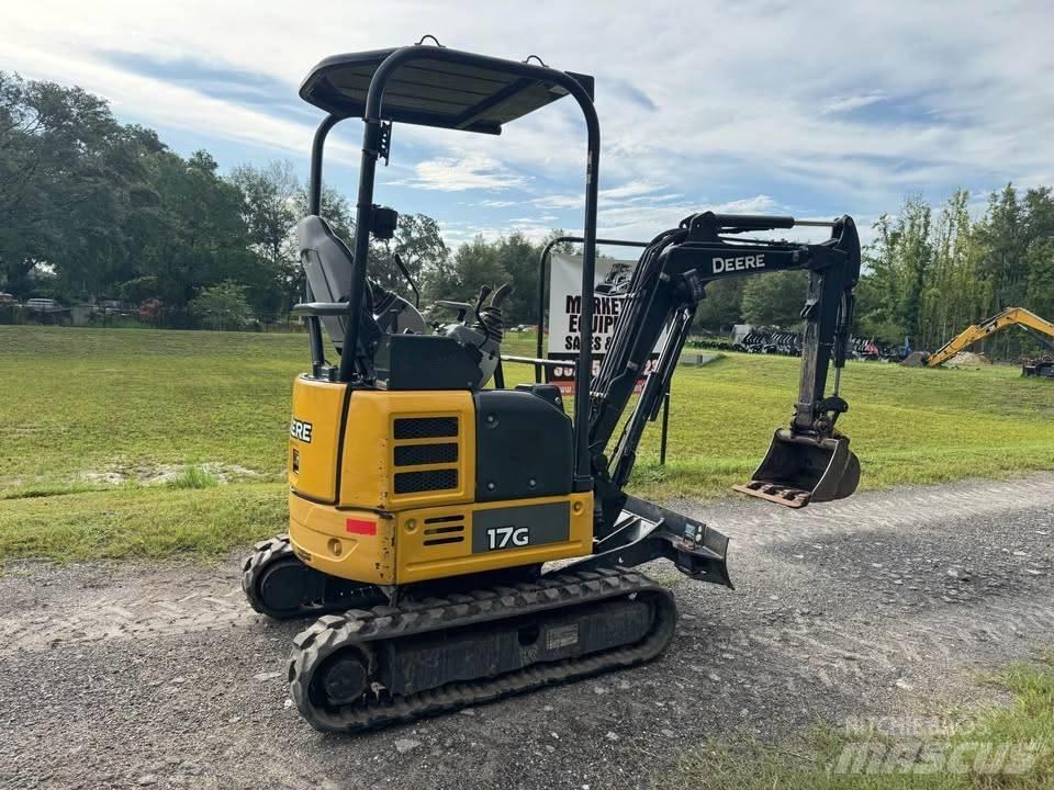 John Deere 17 G Mini excavators < 7t