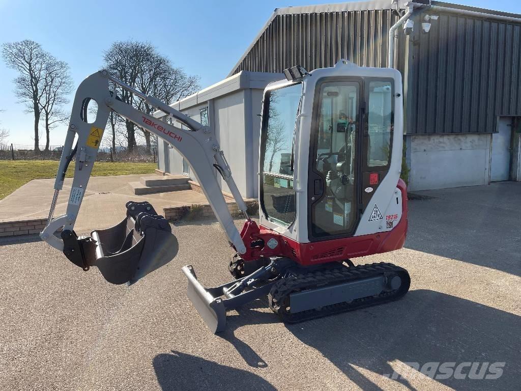 Takeuchi TB 216 Mini excavators < 7t